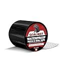 Black RV Roof Sealant Tape, 4" x 10' Waterproof Repair Seal Tape – Extra Thick, UV-Resistant, Weatherproof Patch for Permanent Leak Sealing on RVs, Trailers, and Mobile Homes