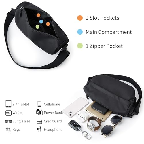 Mens Bag Canvas Crossbody Bag Casual Shoulder Bag Vintage Messenger Bag Travel Satchel Bag,3