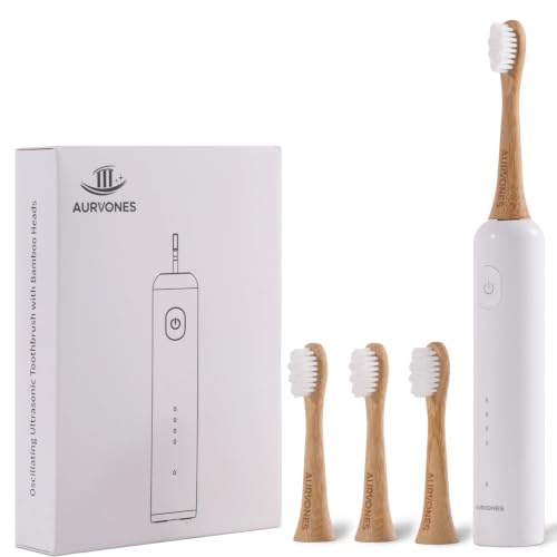 

<h3>AURVONES Bamboo-Head Electric Toothbrush</h3>
<p>” /></p></div>
<p>        <a href=