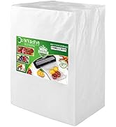 WVacFre 200 galões tamanho 11x16Inch 4mil sacos seladores a vácuo selador de alimentos com grau comercial, BPA F...
