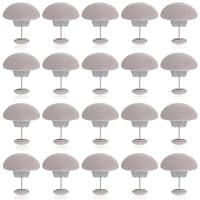 TIESOME 20 Stück Bettdeckenhalter, rutschfeste Bettdecke Klammer Bettdecken Clips Quilt Fixer Duvet Cover Clips Runden Bettdeckenbezug Klammer Bettdeckenhalter Pins für Decke Steppbett (Grau)