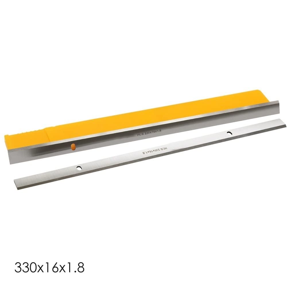 Cuchillas de cepilladora, 1 par de Cuchillas for cepilladora Madera HCS 330 mm Grosor (330 x 16,8 mm) for 13"