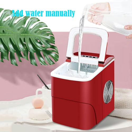 Máquina compacta portátil para hacer cubos de hielo miniatura 7