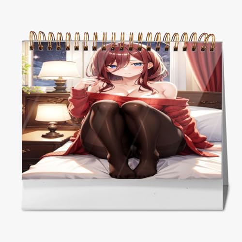 五等分の花嫁 中野三玖 中野一花194 カレンダー 2026年 卓上カレンダー 誕生日 新年 プレゼント 文房具