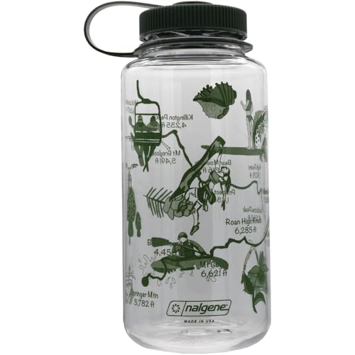 Image of Nalgene 32 oz Wide Mouth Water Bottle | BPA-Free, Durable & Leak Proof,