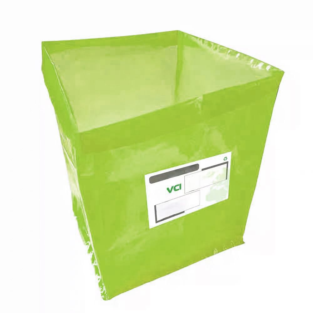 Sac en polyéthylène VCI 500x500mm à fermeture éclair pour emballage antirouille