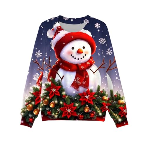 Weihnachtspulli Kinder Weihnachts Sweatshirt, Rentier 152...