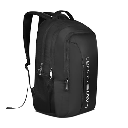Image of Lavie Sport Squad 34L Casual Backpack | Fits Upto 15 Inch Laptop Backpack | Laptop Compatiable | Rain Cover | for Men & Women