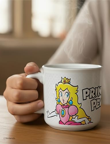 Taza cerámica Super Mario Princess Peach 20oz miniatura 3