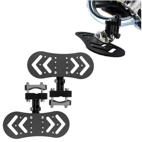 Repose-pieds avant moto pliables pour équiper votre BMW R1200GS en voyage et road trip