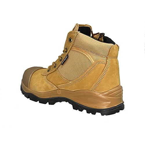 Otway Mens Eureka Steel Toe Work Boots Size US3