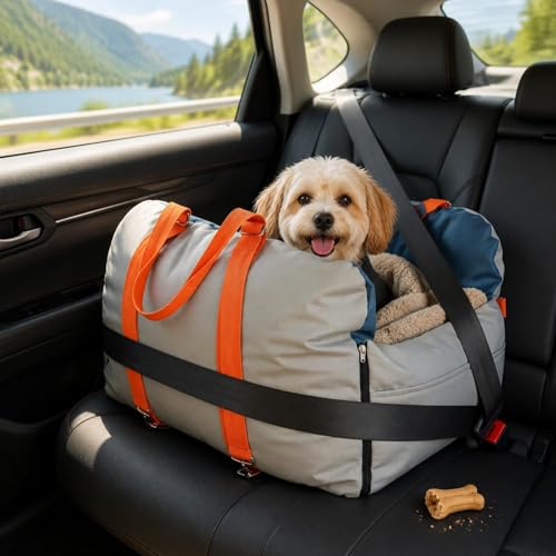 Asiento elevador perros para proteger tapicerías de arañazos y pelos 4