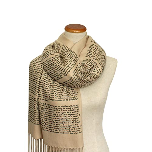 Universal Zone Darcy's Letter to Elizabeth from Pride and Prejudice by Jane Austen Shawl Scarf Wrap2