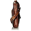 Frye womens Melissa Zip Crossbody Cross Body Handbag, Cognac, One Size US