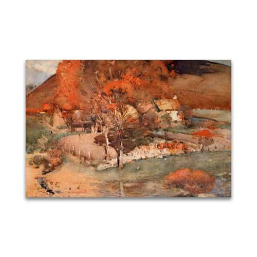 Toile pour décoration de salon 70x105 cm de style orientalisme pour habiller un grand mur vide