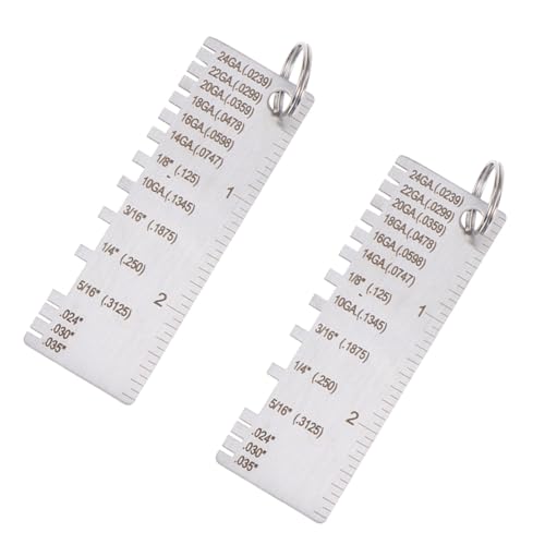 Calibrador de Grosor Metálico de 6 Piezas ULTECHNOVO miniatura 6