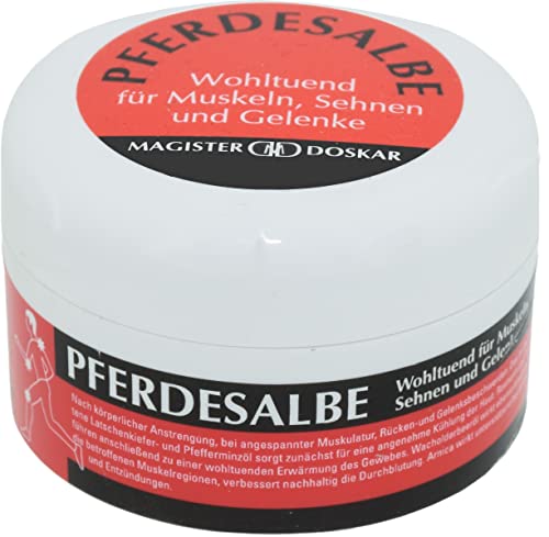 DOSKAR Pomada para caballos – Calmante para músculos, tendones y articulaciones, 100 ml, calidad farmacéutica