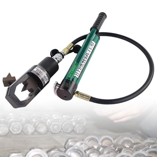 Divisor hidráulico de tuercas con bomba de mano y cuchillas intercambiables para mantenimiento automotriz e industrial
