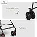 Lorelli Ultra Leichter Buggy Kinderwagen Vaya - nur 4,7kg - Kompakter Sportsitz bis 15kg, Sitzbuggy mit 5-Punkt-Gurt, faltbarem Verdeck und ergonomischen Griffen, klappbarer Reisekinderwagen, blau