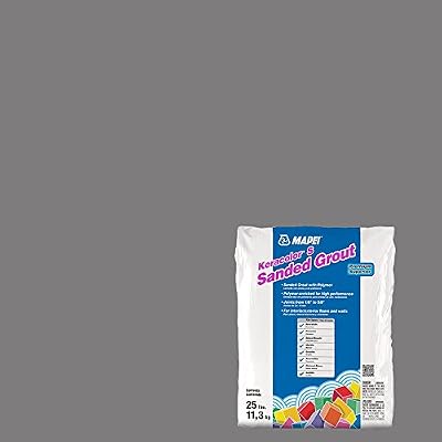 MAPEI Keracolor S Pearl Gray Cementitious Sanded Powder Grout - 25LB Bag