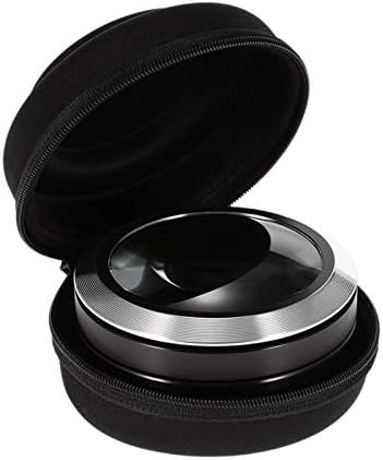 Magnifying 6X 75 mm Illuminated Desktop Magnifier Multifunctional Dome Paperweight Lens Reading Loupe with LED Light for Low Vision Aids Beautiful Scenery