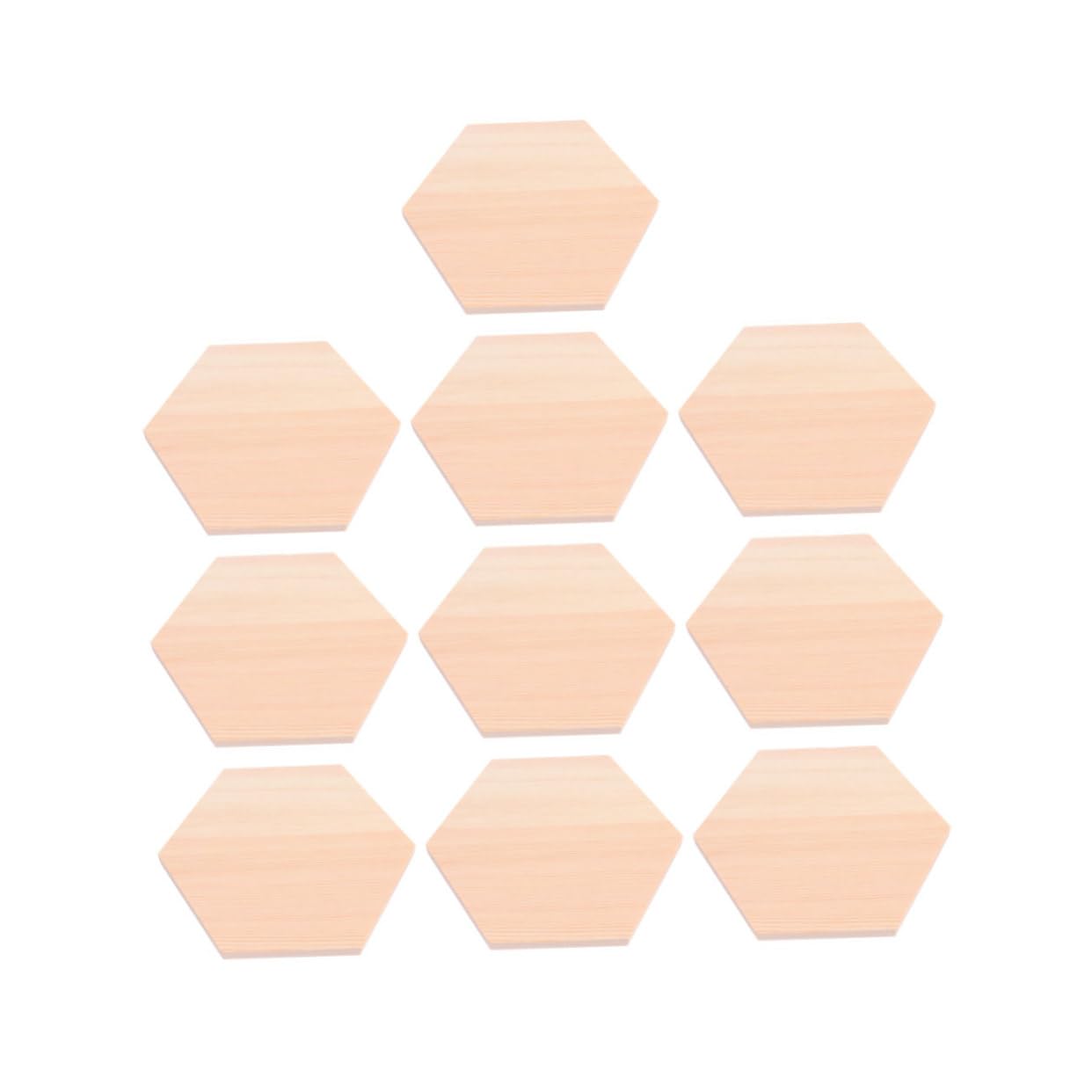 Blocs de bois hexagonaux pour exprimer votre créativité en toute simplicité