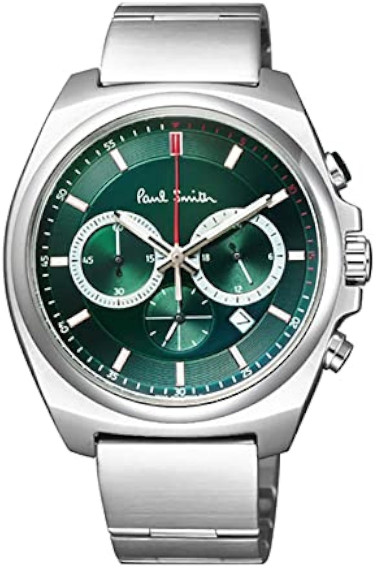 アウトレット販売品 Paul Smith ポールスミス メンズ 腕時計 ファイナルアイズ クロノグラフ グリーン Final Eyes Chronograph 17 限定モデル Ba4 612 43 公式ショップ Www Littleshopp Com