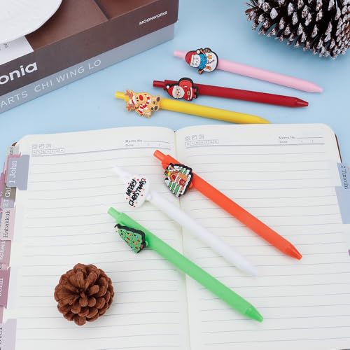Bolígrafos Gel de Navidad para Escritura 6 Unidades miniatura 5