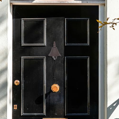 Cloche murale decorative rustique en fer robuste pour maison - 6