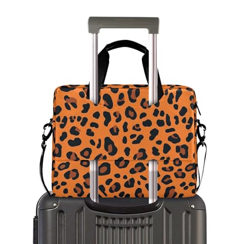 Funda para portátil 15.6" estampado naranja leopardo miniatura 4