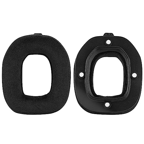 Geekria Comfort Velour Replacement Ear Pads for Astro A40 TR Headphones Ear Cushions, Repair Parts (Black) - Image 3