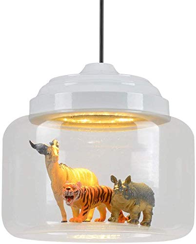 Suspension luminaire LED pour chambre d'enfant lustre noir réglable