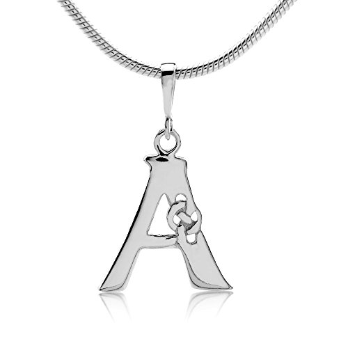 Preisvergleich Produktbild SILVEGO Keltischer Anhänger Buchstabe A Sterling Silber 925