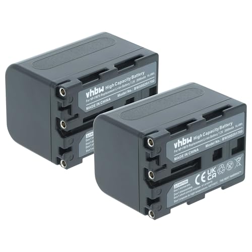 Batterie pour Sony DCR-DVD201 vhbw résout la panne de caméscope
