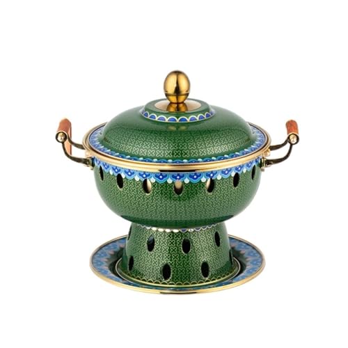 INUUXLG Beijing Copper Hot Pot,Chinese Style Hot Pot,Hot Pot Copper Hot Pot Chinese Copper Hot Pot Shabu Shabu Hot Pot for Kitchen Catering Parties