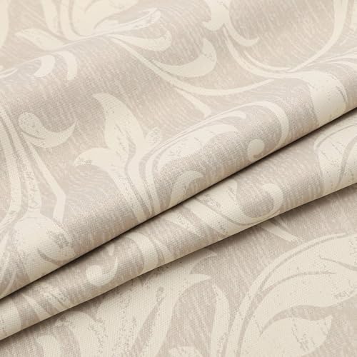 Image of 80% Blackout Curtains for Bedroom, Cocoa Window Drapes 63 Inch Length for Living Room, Thermal Insulated Grommet Curtains, 2 Panels