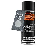 TRISTARcolor Autolack Spraydose für Dacia/ARO D69 Gris Platine Metallic/Platin Grau Metallic Basislack Sprühdose 400ml