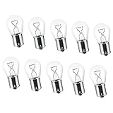 Sockel: BA15s Crono 10x P21W Classic BA15s 12 V 21 Watt Kugellampe Glühlampe Glühbirne