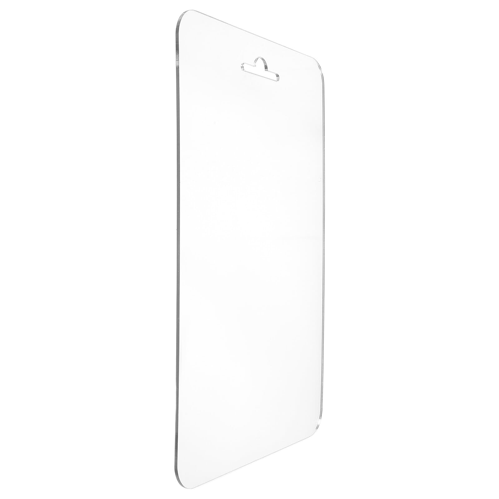 Miroir Acrylique Incassable 30x20cm Léger pour Rasage et Camping
