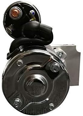 4HP High Torque New Mini Starter Compatible with Chevrolet SBC 350 BBC 454 Dual Inline 153 168 Tooth Black