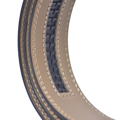 Image of WildHorn Men's Genuine Leather Belt for Men| Premium Auto-Lock Buckle | Adjustable up to 48 inch | Formal & Casual Wear | Micro-Adjust Fit | Stylish Gift Box Included