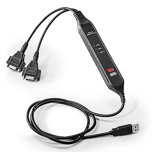 Image of Kvaser USBcan R v2 IP65 Protection Rated, 2-Channel USB-CAN Interface