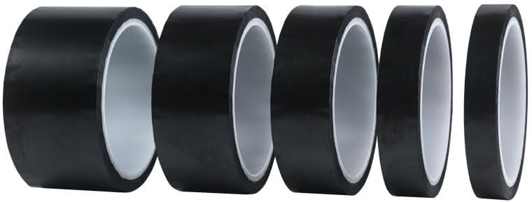 INFRI Kapton Tape Insulation Voltage Resistant Matte Shading High Temperature Resistant Polyimide Adhesive Tape (Color : 33M, Size : 5mm)