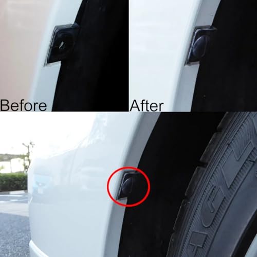 Guardabarros de coche: clips y remaches para cubiertas de Toyota 4Runner N280 3
