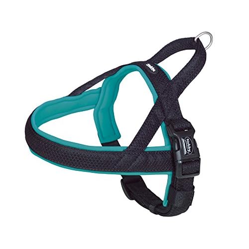 Nobby NORWEGER Geschirr "Mesh Preno" türkis,XL(L: 75-98 cm + 62 cm; B: 40/45 mm)