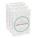 Stellar Factory Premium Blank Playing Cards - Game Design, Prototyping, and Flashcards (3 Count)