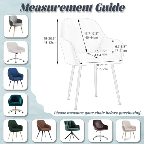 Spandex couverture de chaise lavable et extensible pour salle à manger - 3