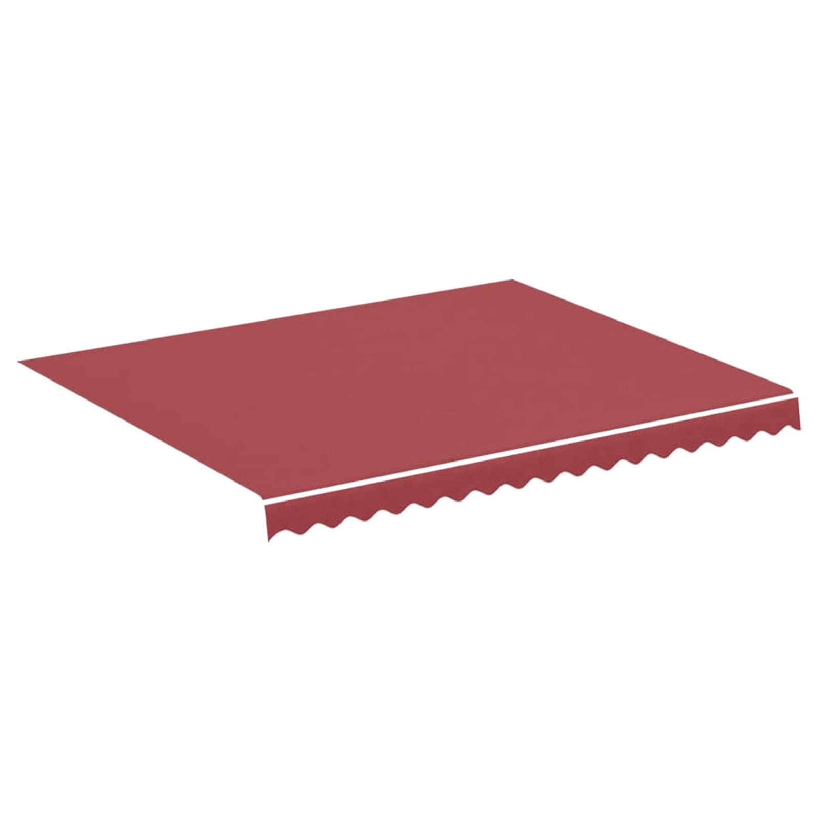 Tessuto di Ricambio per Tenda da Sole Rosso Borgogna 3x2,5 m,Tessuto di Ricambio Tenda da Sole,Telo Tenda da Sole,Tende da Sole-311965