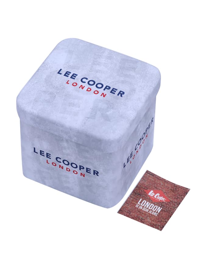 Image of Lee Cooper Men's Watch, Multi Function Display and Metal Strap - LC08149.360, Silver