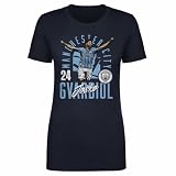 500 LEVEL Josko Gvardiol Manchester City Shirt for Women - Josko Gvardiol Manchester City Arch WHT (Navy, Medium)
